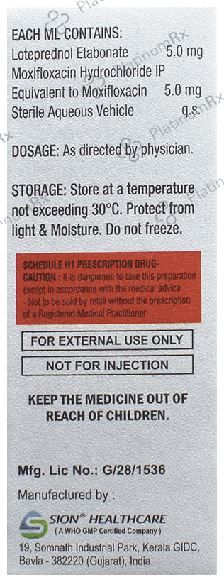Moxecia-LP Eye Drop