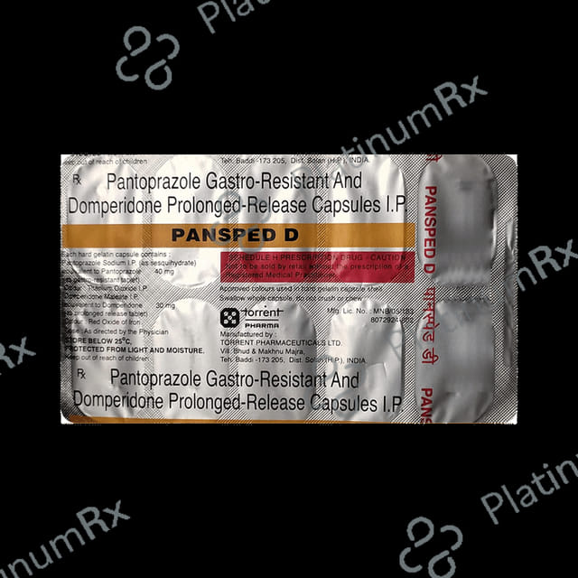 Pansped D Capsule PR