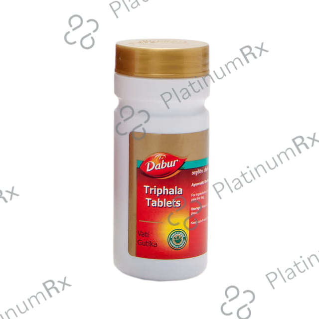 Dabur Triphala Tablet - Supports Digestive Health & Bowel Movements