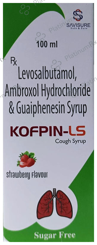 Kofpin-LS Syrup Strawberry Sugar Free