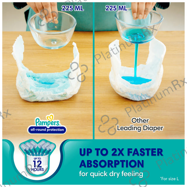 Pampers All-Round Protection Anti Rash Blanket NB Lotion with Aloe Vera