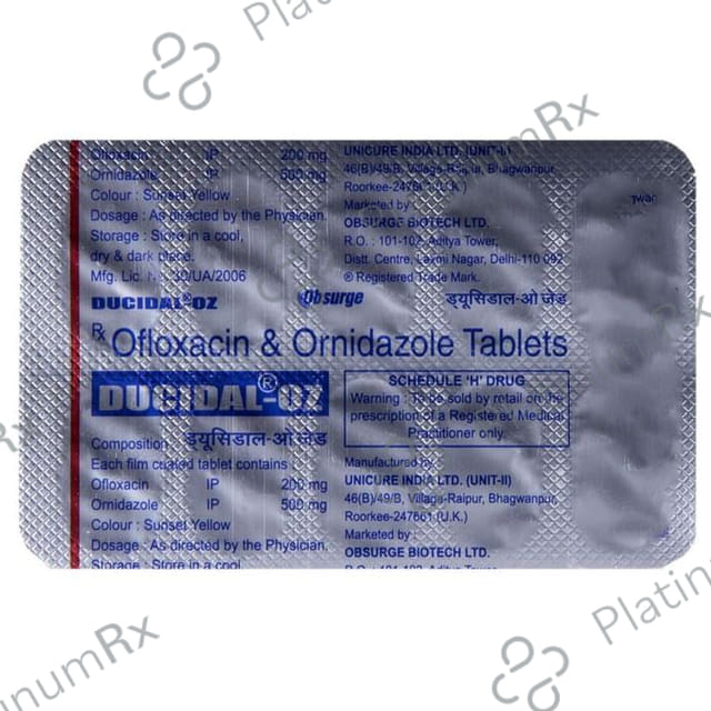 Ducidal-OZ Tablet