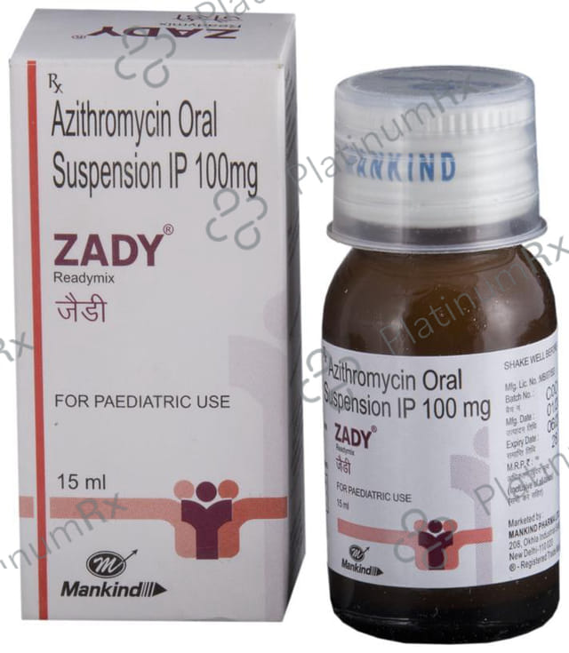 Zady Readymix 100mg Oral Suspension 15ml