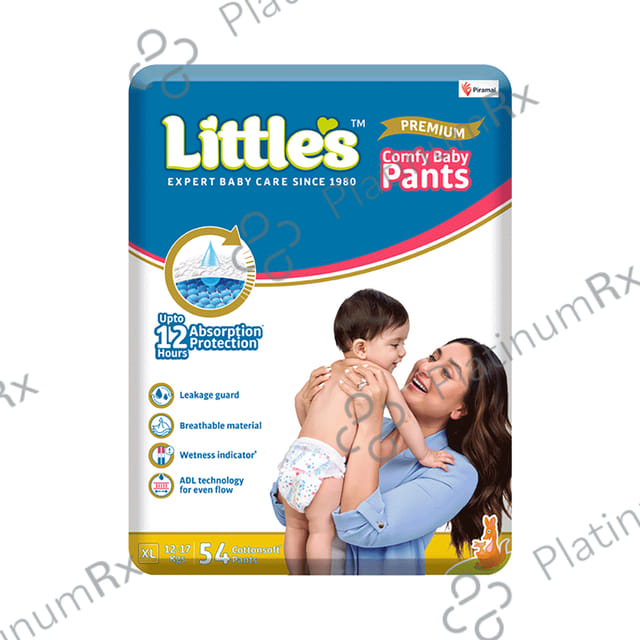Little's Premium Comfy Baby Pants XL 54 diapers