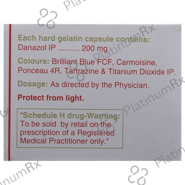 Danogen 200mg Capsule 10s