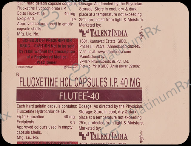 Flutee 40mg Capsule