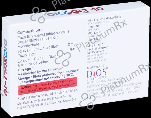 Diosglt 10mg Tablet 15s