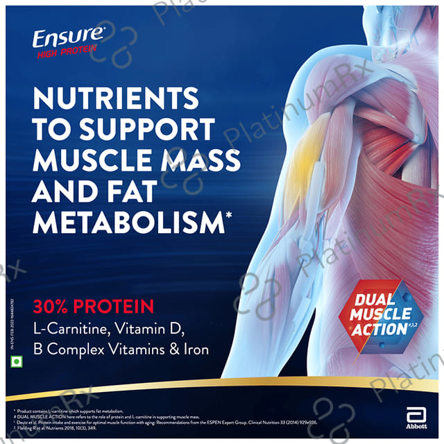 Ensure High Protein Powder Vanilla Flavour 400gm