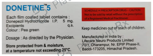 Donetine 5 Tablet