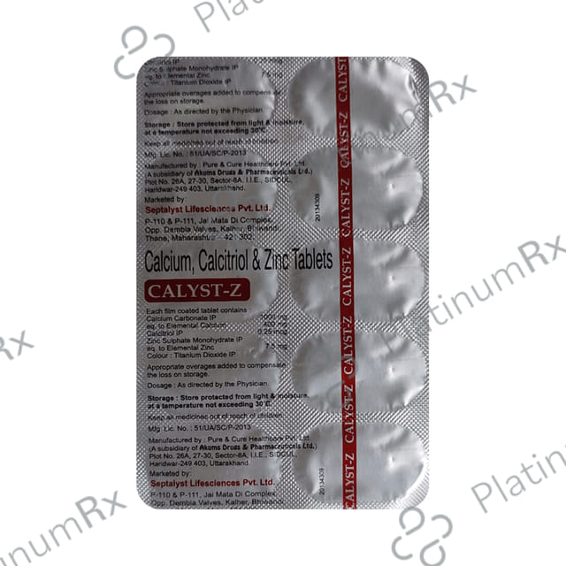 Calyst Z Tablet 10s