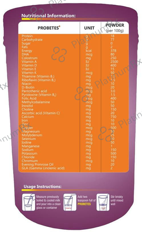 Probetes Powder Chocolate
