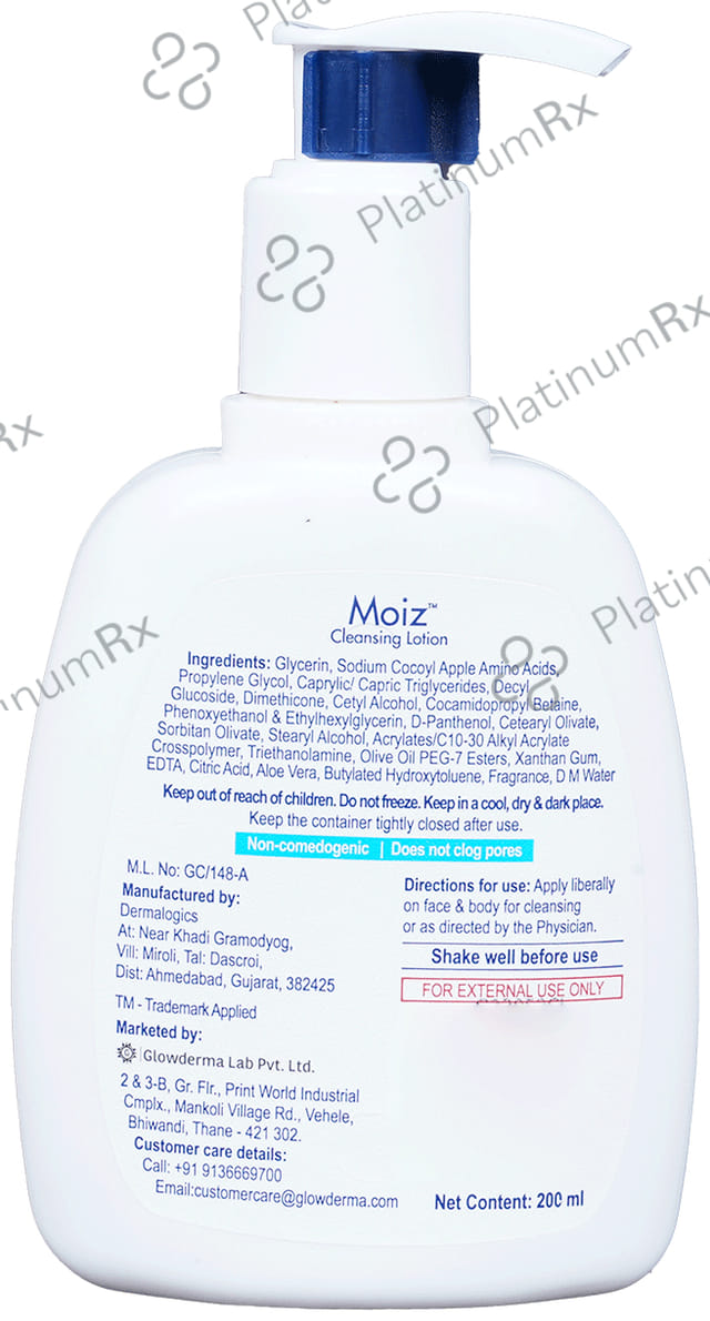 Moiz Cleansing Face & Body Lotion 200ml