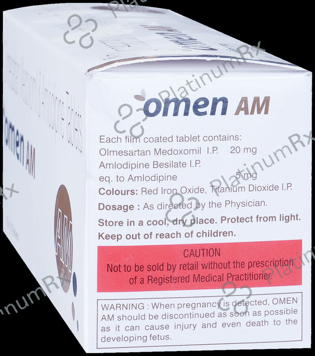 Omen AM 5/20mg Tablet 10s