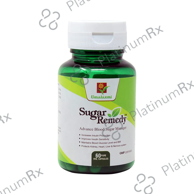 Umalaxmi Sugar Remedy Pure Veg Capsule