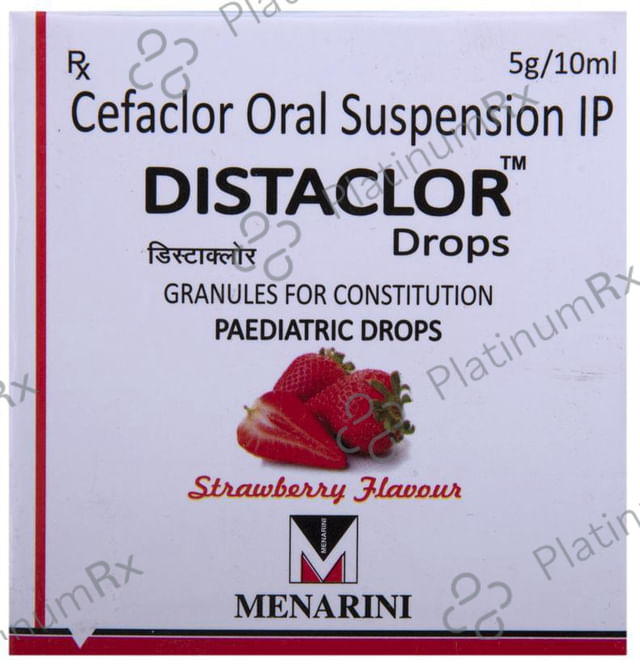 Distaclor 50mg Oral Suspension 10ml