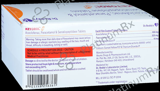 Ketorol SP Tablet 10s