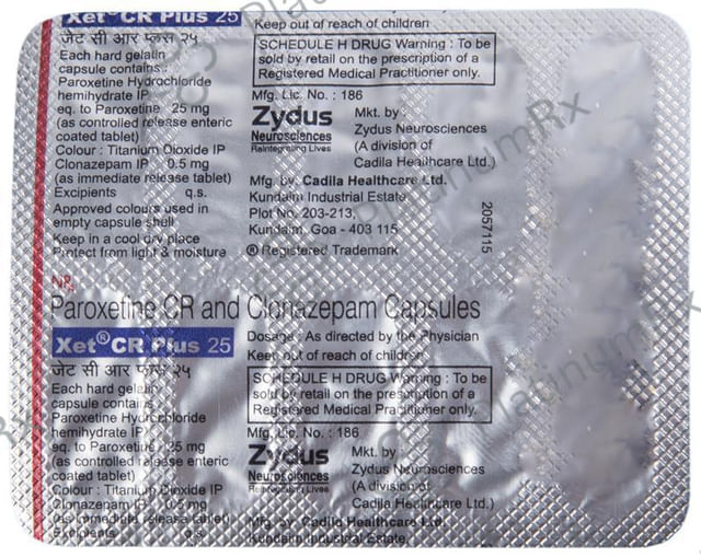 Xet CR Plus 25 Capsule