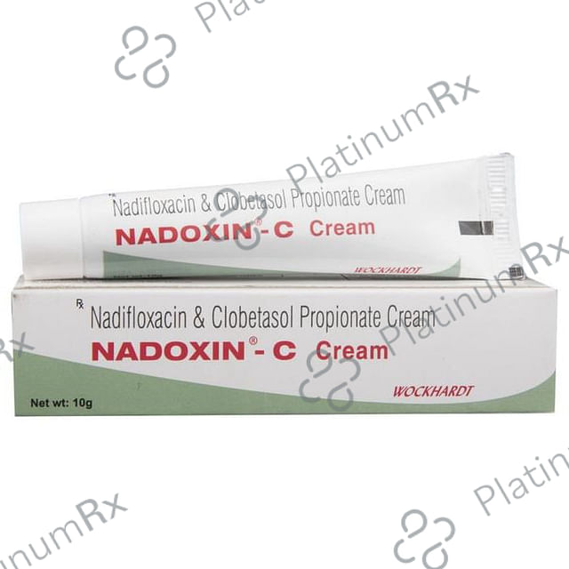 Nadoxin C 500mcg/10mg Cream 10gm