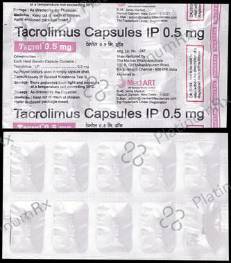 Tacrol 0.5mg Capsule