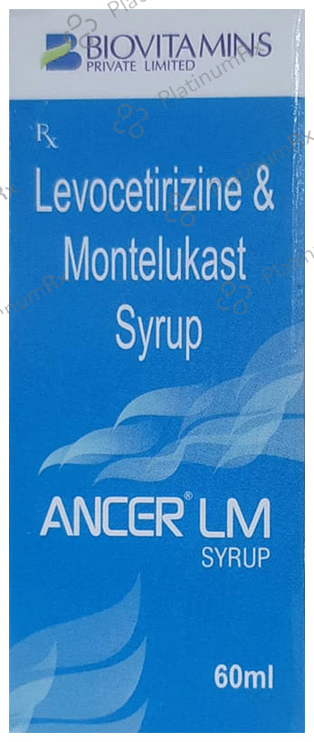 Ancer LM 2.5/4mg Syrup 60ml