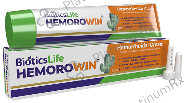 BioticsLife Hemorowin Cream for Piles & Fissure (30gm Each) 2 Tubes