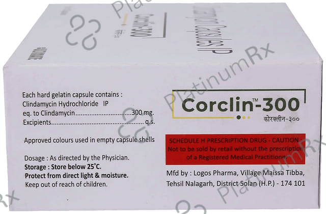 Corclin 300mg Tablet 10s