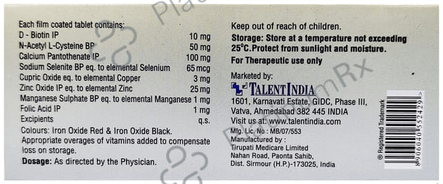 Biotee Forte Tablet 10s