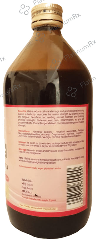 Maha Herbals Ashwagandharishta