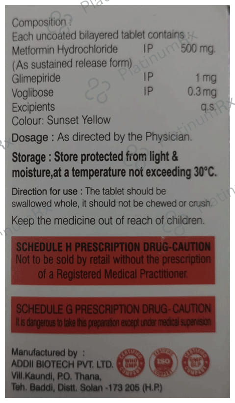 Axglm MV 103 Tablet SR 10s