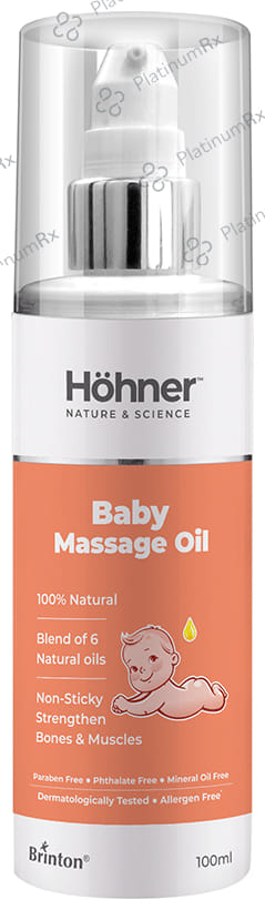 Hohner Baby Massage Oil