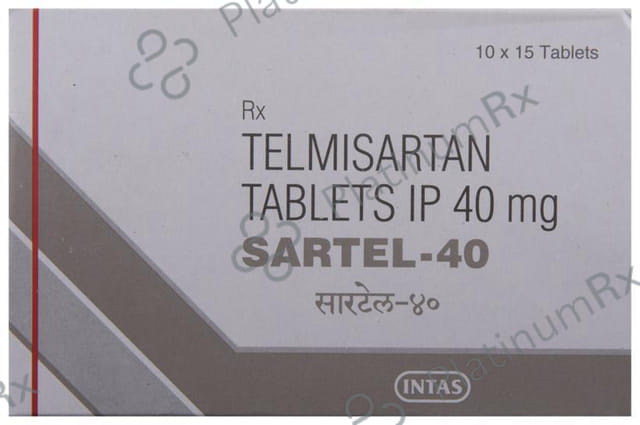 Sartel 40mg Tablet 15s
