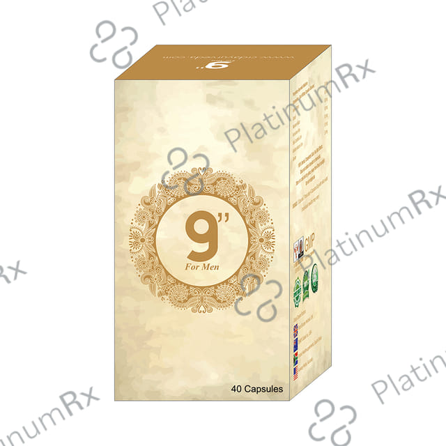 Nutriley 9'' Capsule for Men 40 capsules