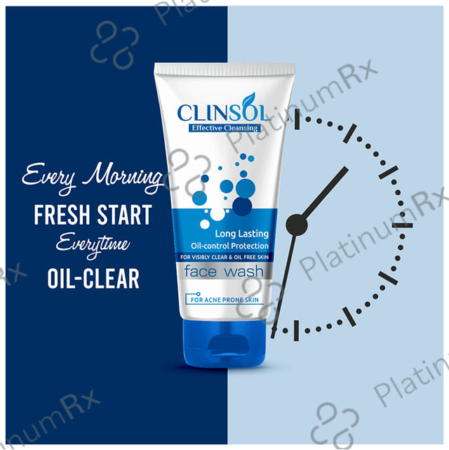 Clinsol Oil Control Face Wash 70gm
