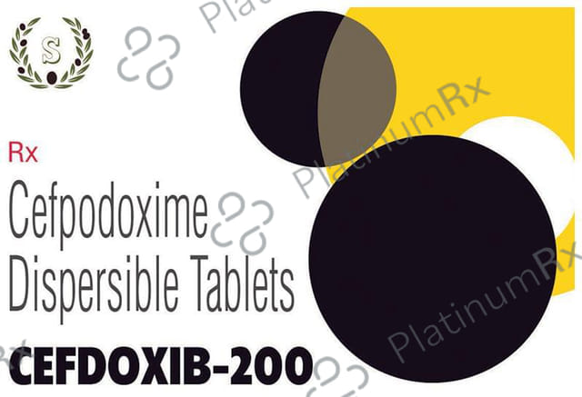 Cefdoxib 200mg Tablet DT 10s