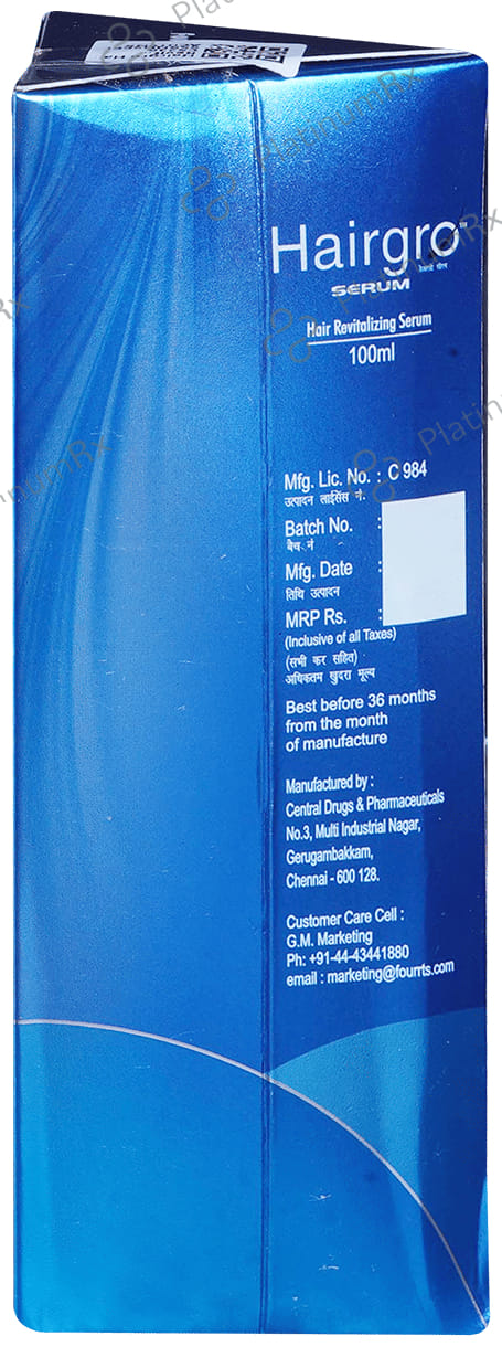 Hairgro Hair Revitalisation Serum 100ml