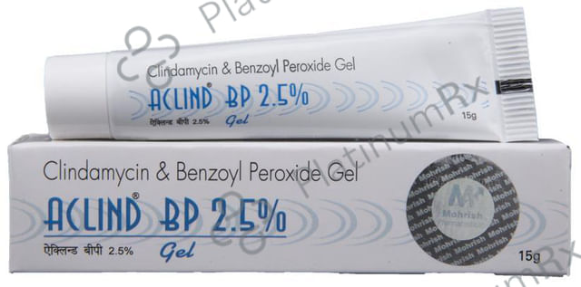Aclind BP 2.5% Gel 15gm