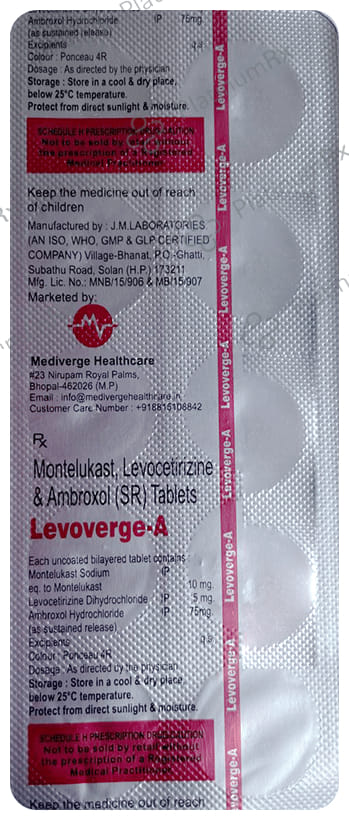 Levoverge A Tablet SR 10s