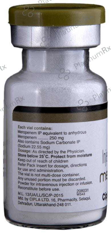 Merocrit 250mg Injection