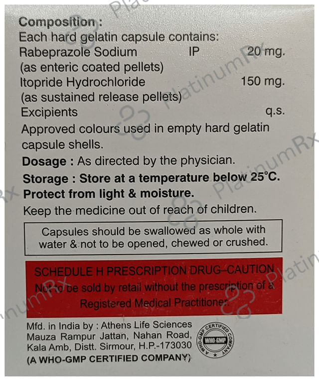 Acivictor IT 150/20mg Capsule SR 10s