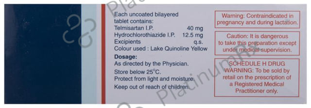 Targit H 40/12.5mg Tablet 15s