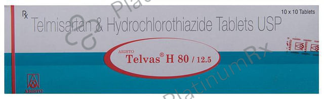 Telvas H 80/12.5mg Tablet 10s