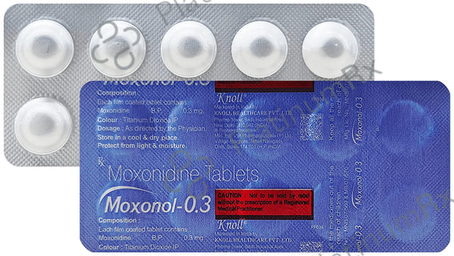 Moxonol 0.3mg Tablet 10s
