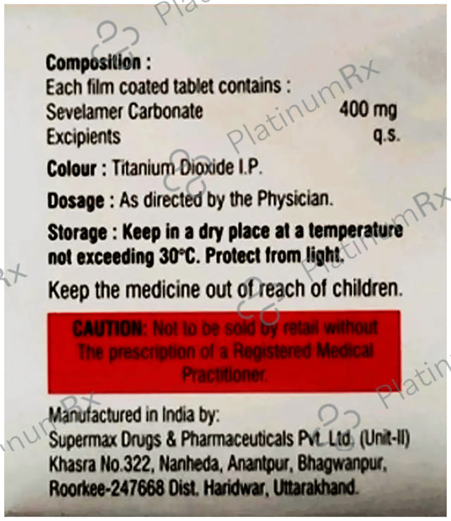 Sevtreat 400mg Tablet 10s