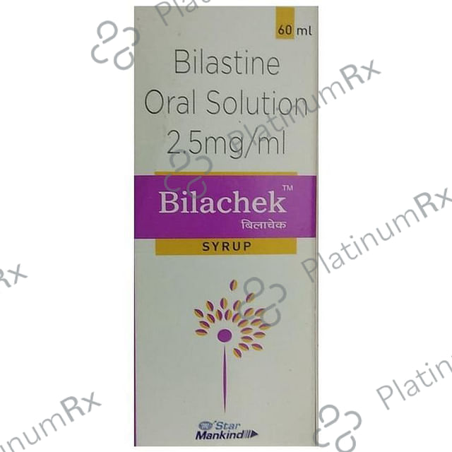 Bilachek 2.5mg Syrup 60ml