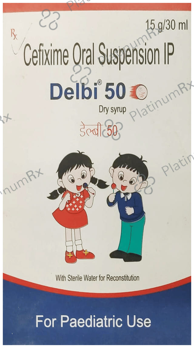 Delbi 50mg Dry Syrup 30ml