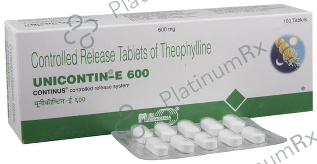 Unicontin E 600 Tablet CR 10s