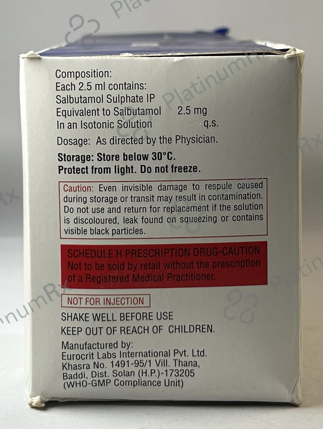 Salkem Respules 5X2.5ml