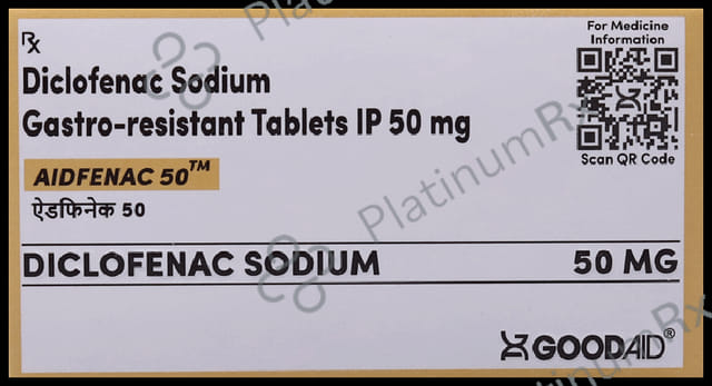 Aidfenac 50mg Tablet 10s