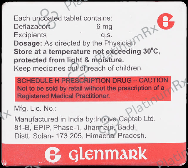 Glenocort 6mg Tablet 10s