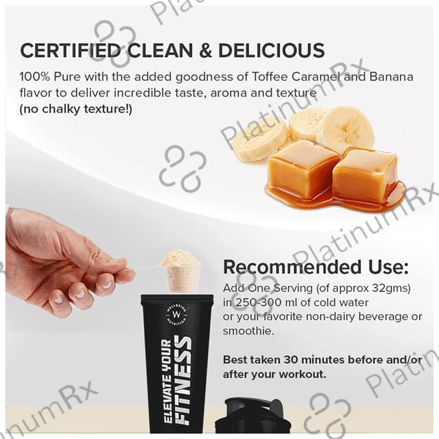Wellbeing Nutrition Superfood Plant Protein for Muscle Growth & Metabolism - Flavour Powder British Banoffee Pie